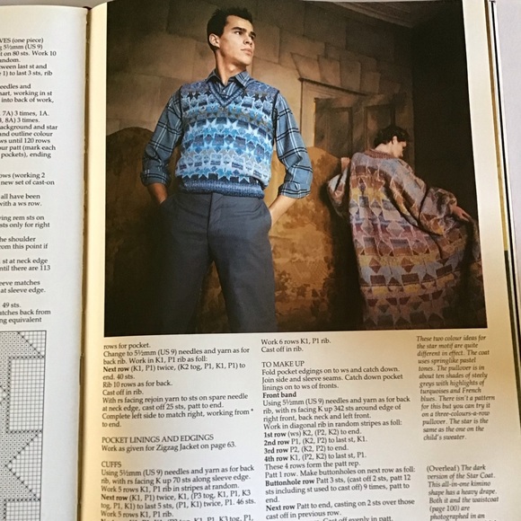 Vintage 1985 1st Edition Book: Glorious Knits by Kaffe Fassett - Picture 4 of 10